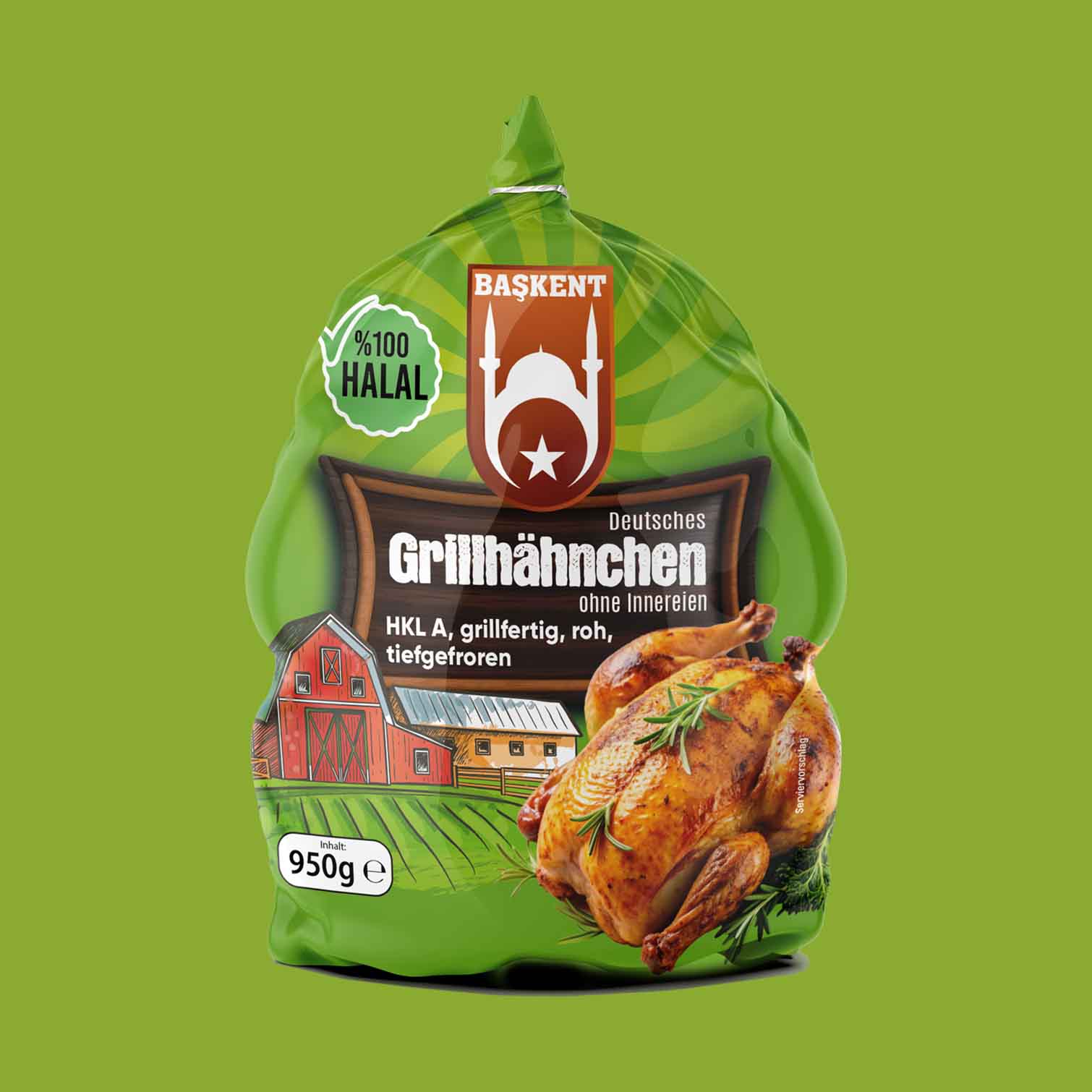 Deutsches Grillhähnchen