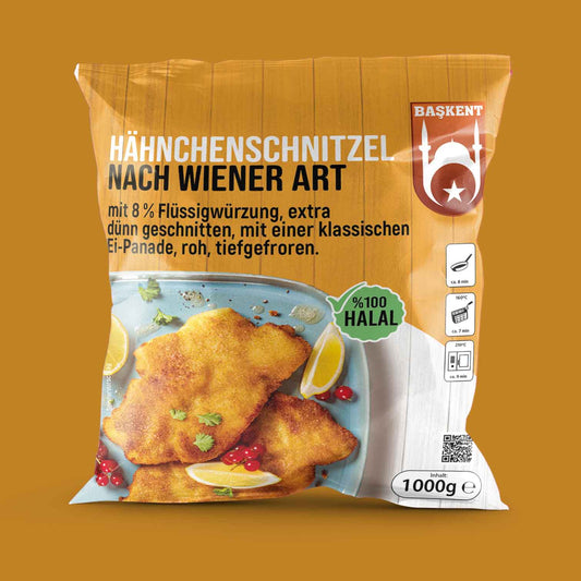 Viennese-style chicken schnitzel