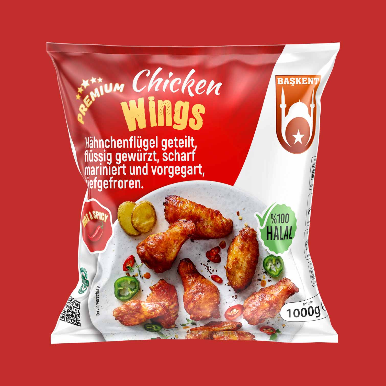 Scharfe Chicken Wings