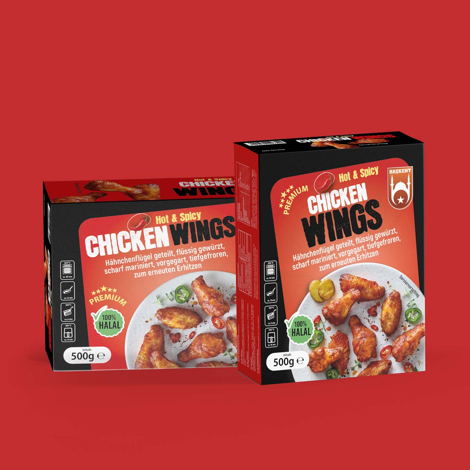 Scharfe Chicken Wings
